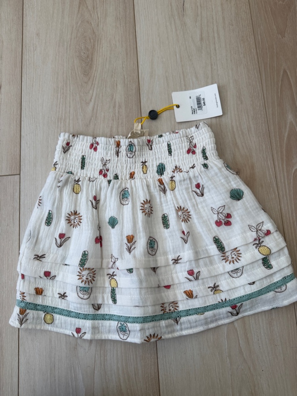 New with tags Girls White Skort